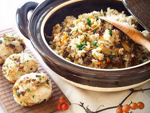 【季節のこころレシピvol.52】秋の旨味たっぷり牛肉とごぼうの混ぜご飯