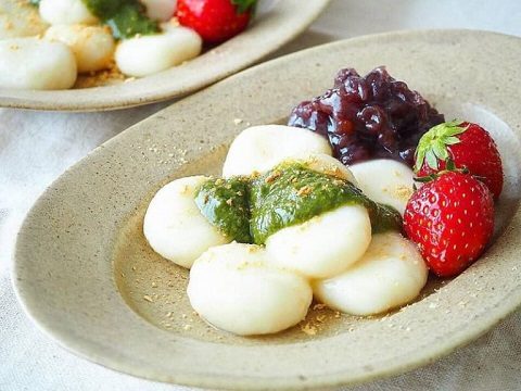 【季節のこころレシピvol.86】もちもちお豆腐白玉と抹茶甘酒ソース